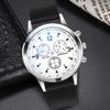 Luxurious Men's Quartz Wristwatch Analog Wrist Watch Luxury Stainless Steel Dial Masculino Business Watches Reloj Hombre