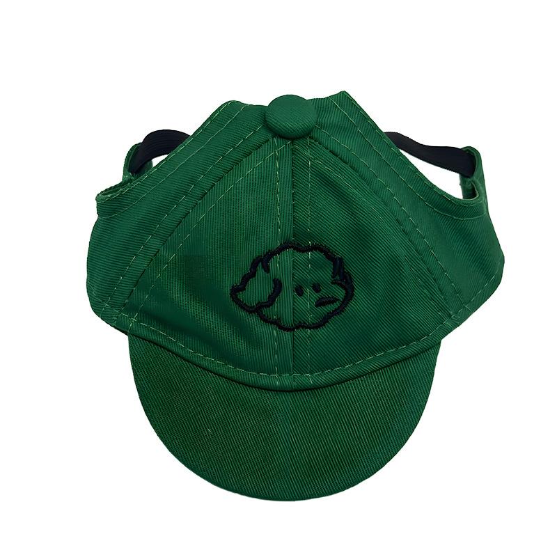 Dog Outdoor Shade Baseball Cap Pet Versatile Hat Kitten Hat Korean Version Cute Corgi Teddy Pet