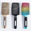 Ausgeschnittener Haarkamm Kopfhautmassage Haarbürste Styling Friseurzubehör Für Alle Haartypen - Für Frauen, Männer