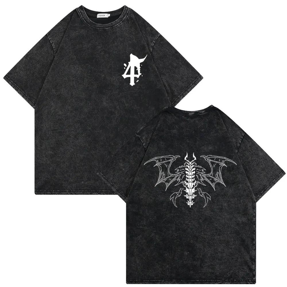 

2026 Washed Vintage Gym Skeleton Graphic Tshirt Unisex Women Funny Fitness Workout Bodybuilding Tshirts Cotton Oversized T Shirts 4XL