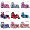 Frozen Spider-man Cartoon Kindergarten School Bag Set For Children