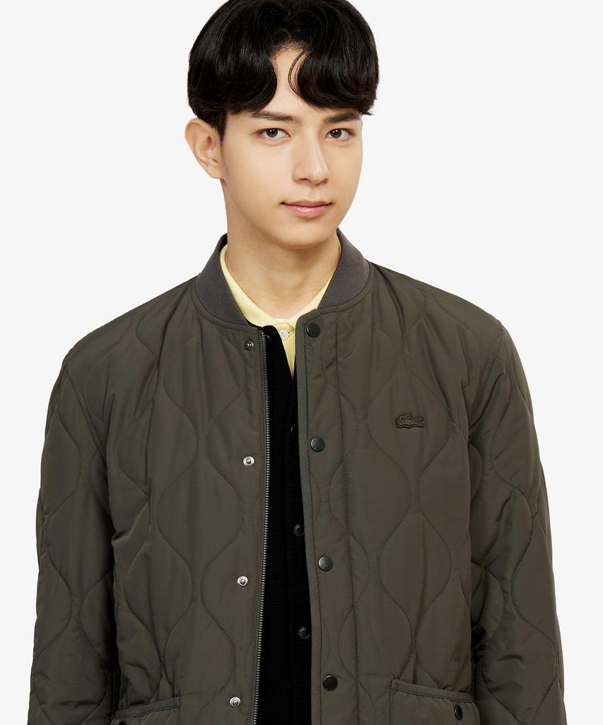 Lacoste Men'S Onion Quilted Jacket Bh317E-56G Bmy