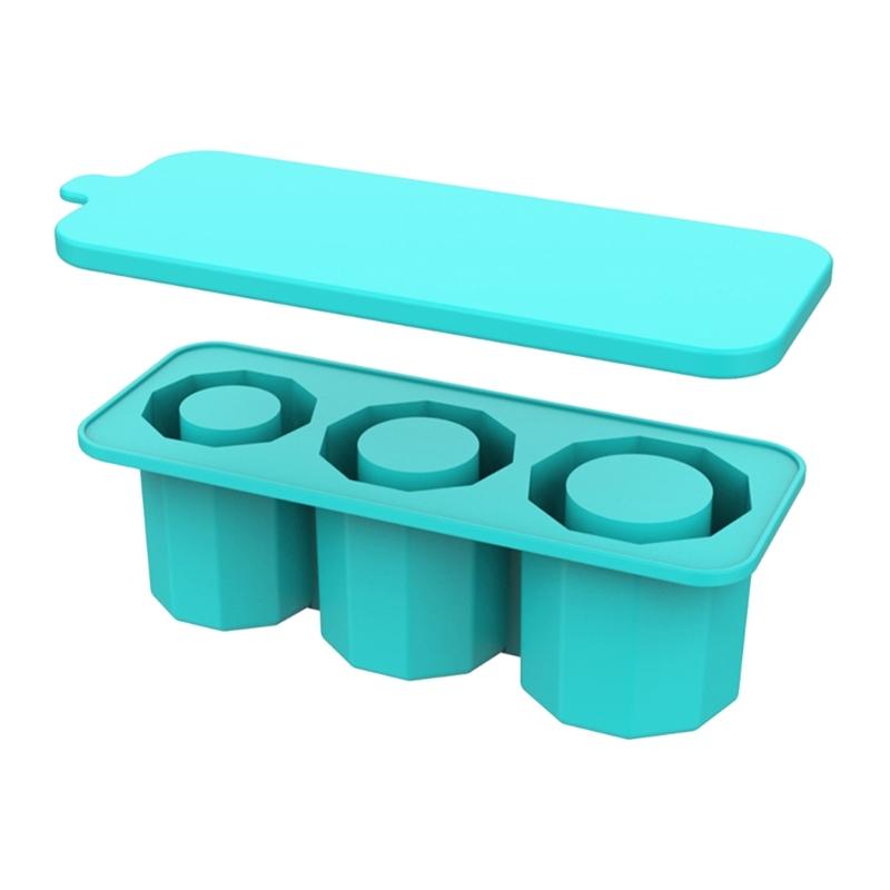 Easy to Clean Ice Sleeve Convenient Ice Cube Tray for Chill Beverages Hollow Cylinders Ice Lattices Molds Kitchenwares