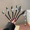 New Style 2026 Pearl Flower Wooden Hair Stick for Women Girls Vintage Crystal Beaded Tassel Hairpin Elegant Accessories Gifts