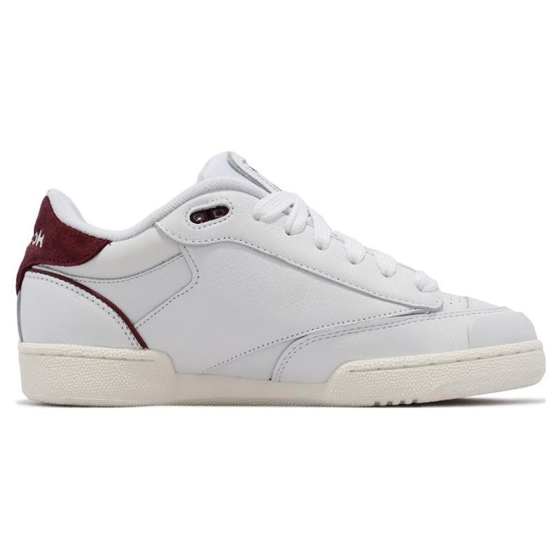 Reebok Club C Bulc 'White Classic Burgundy' Sneakers 100032938