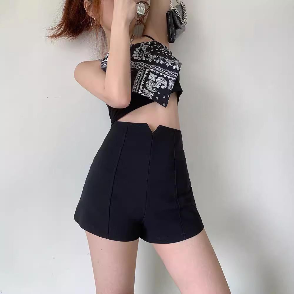 2023 Summer Women's High Waist Slimming Wide-Leg Casual Shorts