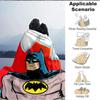 1 Stück Batman, Superhelden-Decke Leichte Flanell-Kuscheldecke für Sofa, Bett, Reise, Wohnzimmer, Büro, Couch, Stuhl und Bett