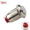 Premium Stainless Steel Round Metal Push Button Switch for Power Reset