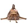 Cartoon Cute Cat Boys And Girls Backpack Fashion Leopard Print Boys And Girls Small Schoolbag Children'S Backpack
