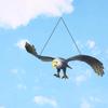 New PVC Waterproof Simulated Eagle Model 3D Animals Figures Simulation Bird Owl Scarer Realistic Education Ornament Eagle Toys