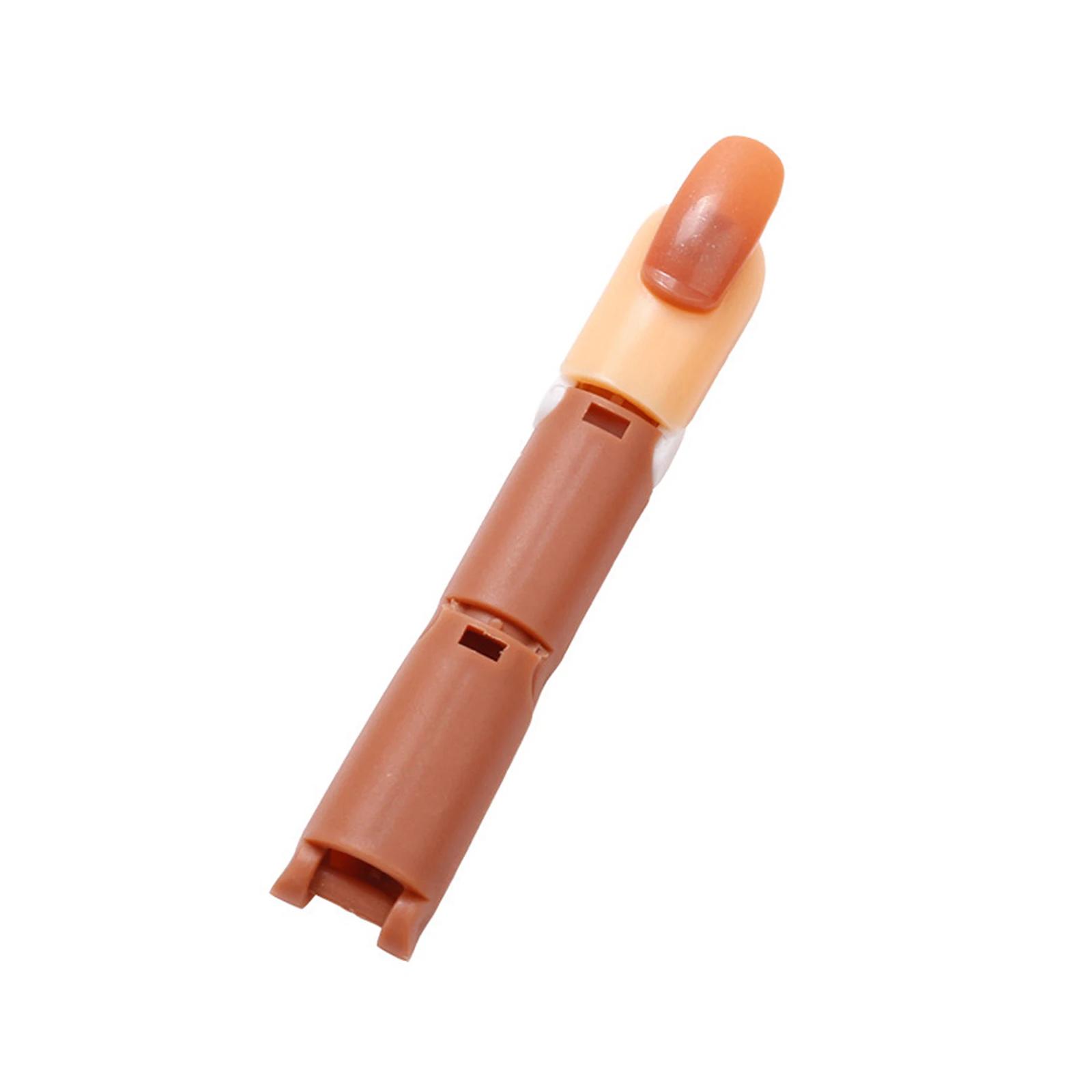 

Nail Practice Fingers for Acrylic Nails, 3 Nails for Practice Hand for Acrylic Nails, Training Fingers for Nail Art Beginners