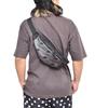 New Nike Nylon Fabric Sling Bag Crossbody Bag Fanny Pack Regular Unisex Black CK7446-010