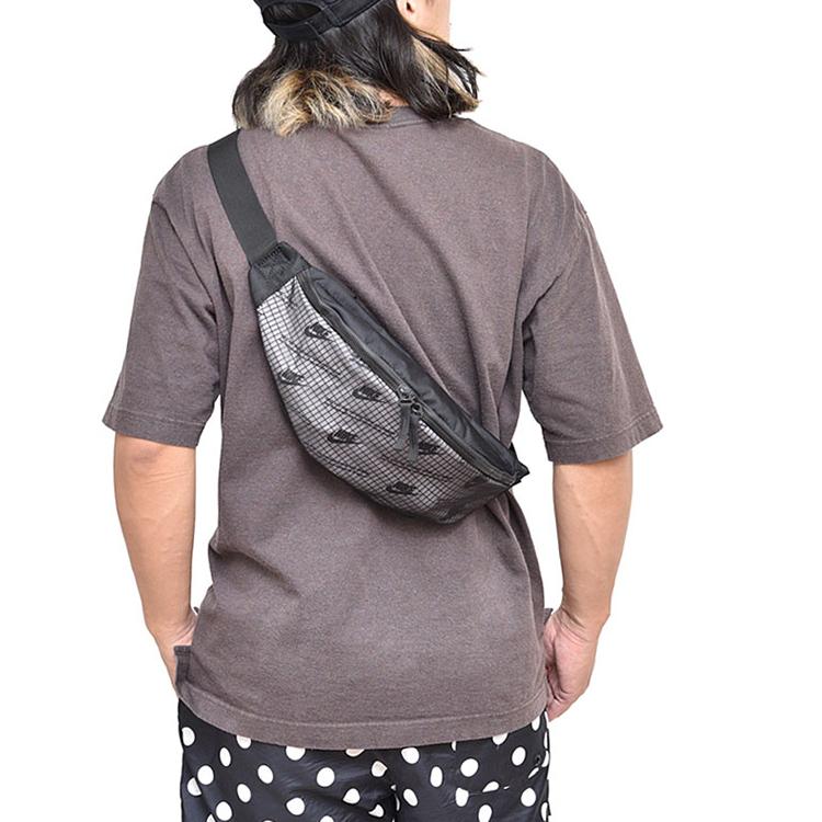 New Nike Nylon Fabric Sling Bag Crossbody Bag Fanny Pack Regular Unisex Black CK7446-010