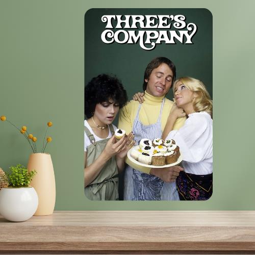Threeaposs Company Metal TV Show Poster Sign 20x30cm(7.8x11.8inch)