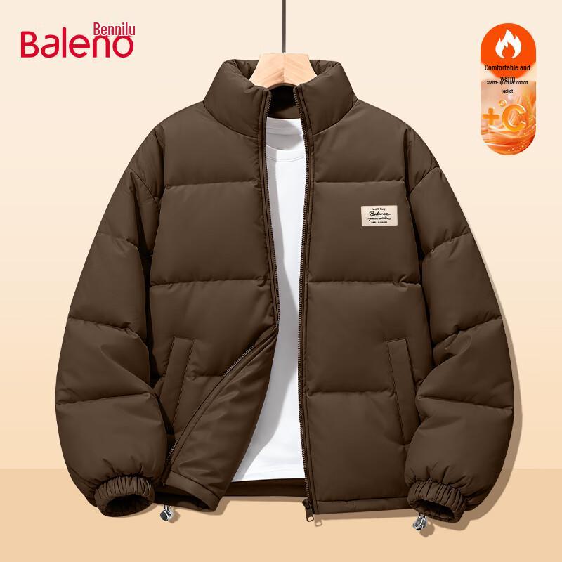 Baleno Men's Stand-Collar Windproof Winter Padded Jacket