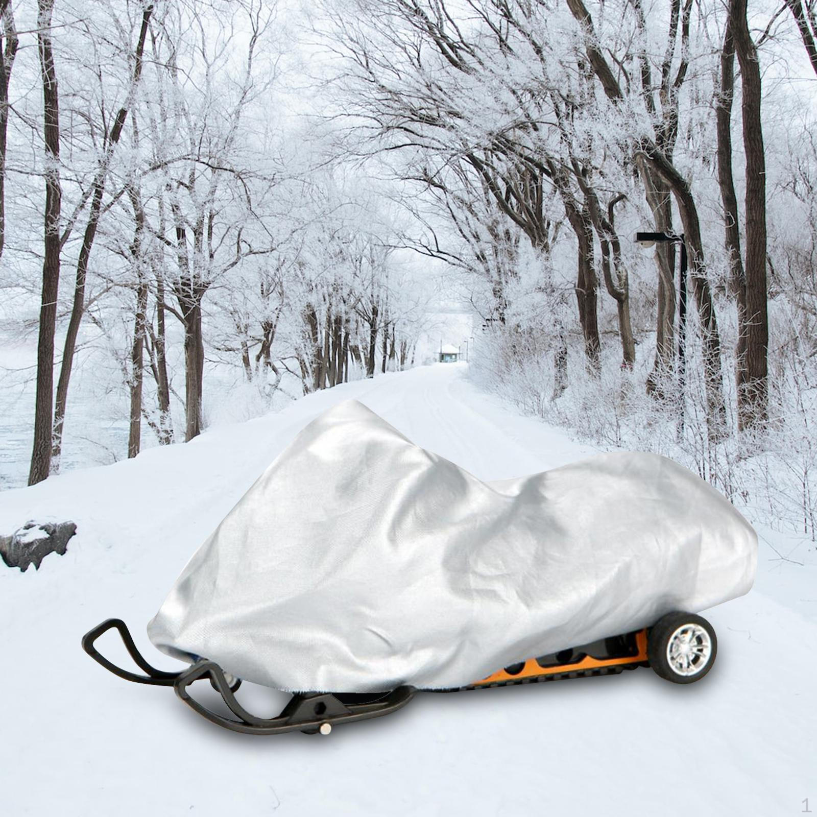 

Нейлоновые сани для снега, пылезащитные, солнцезащитные, водостойкие, дорожные чехлы для снегоходов на зиму Argent 145x51x48cm