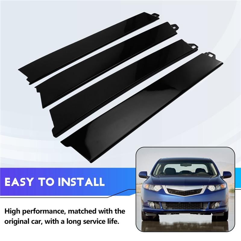 

72430-TP5-003ZA 72470-TP5-003ZA 72930-TP5-003ZA 72970-TP5-003ZA Windshield Post Trims чёрный