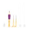 Embroidery Felting Needle Punch Pen with 2 Spring Needles Set Tool for DIY Craft