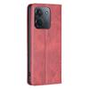 Für Xiaomi Redmi 15C 5G/15C 4G (173 mm) Hülle Kartenfächer Geometrie Prägung Leder Handyhülle