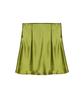 Nigaennikol Satin Flare Midi Skirt_Olive