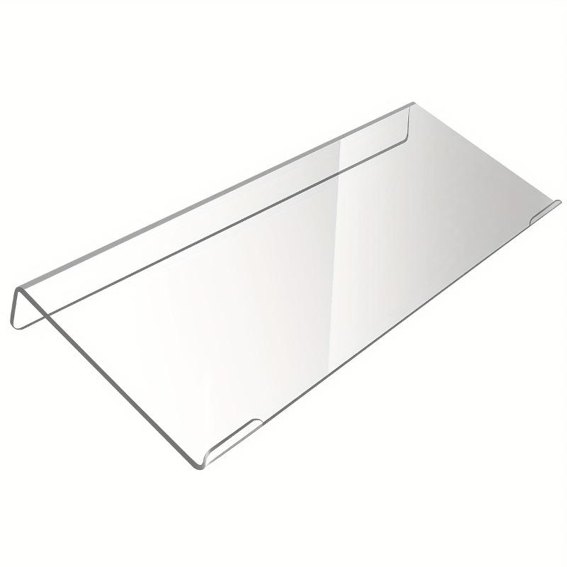 1pc Acrylic Keyboard Stand, Compact Desktop Lifter for Keyboard and Mini PC, Mixed Color, Uncharged, Durable Material