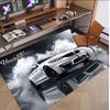 Other Similar Designs Theme Soft Crystal Velvet Rug Custom Name & Text Print Non Slip Floor Rug for Bedroom Living Room