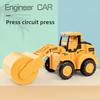 Construction Vehicle Excavator Toy With Inertia Pull Back For Play Interactive