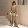 1116 New European and American Fashion Ethnic Geometric Tank Pants Set WN11+MRO6