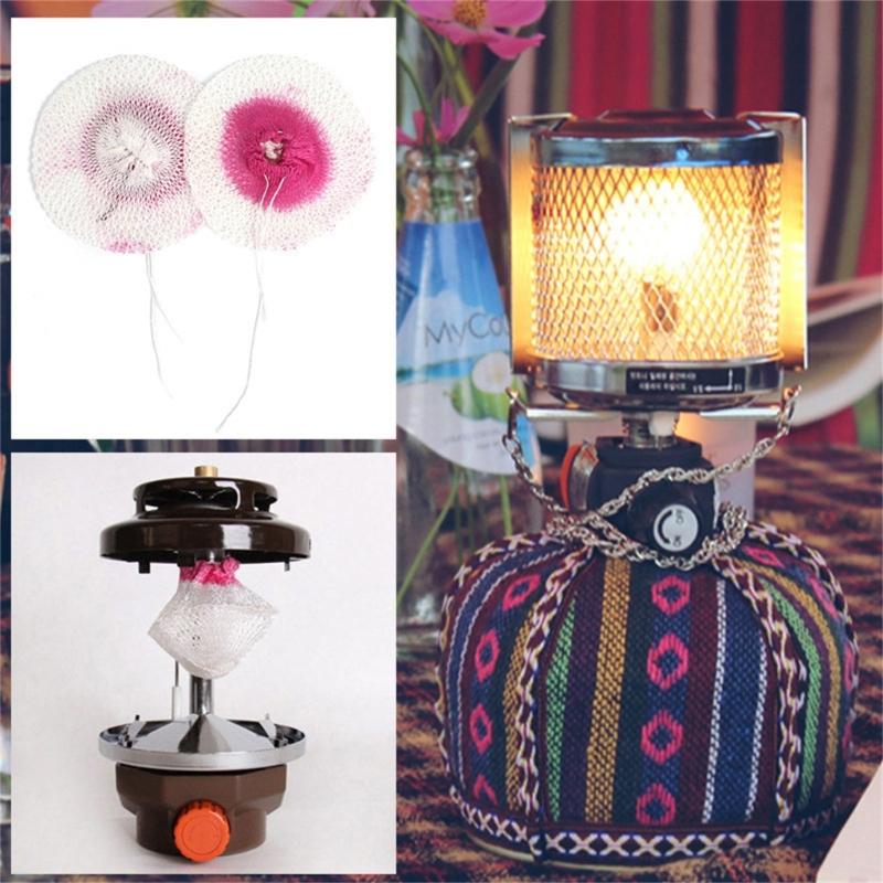 Set of 10 Portable Outdoor Lamp Screen Insect Barrier with Tear Resistant Meshes Texture Outdoor Light Protectors