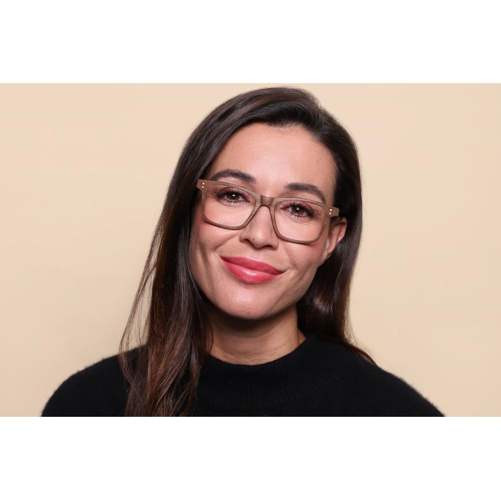 Oh My Woodness  Quirino Wp303 Rx B06 21 Unisex Eyeglasses