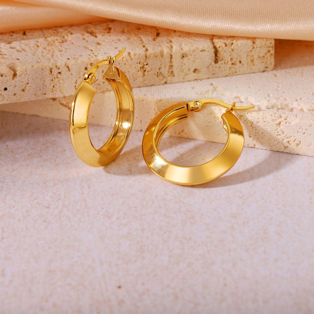 2025 Luxury Titanium Steel Earrings - No Fade, High-End Feel