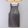 New Transparent TPU Apron: Waterproof, Oil-Resistant, Dirt-Resistant Cartoon Protective Waist Cover.
