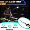 11 Inch Car Electrical Disconnect Pliers, Electrical Connector Disconnect Pliers Car Fuel Feed Pipe Plier, O-Shaped Car Soldering Aid Pliers Fuel