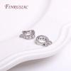 18K Gold Plated Brass Metal Inlay Zircon Hinged Pendant Enhancer Bail Clasps DIY Jewelry Making Accessories