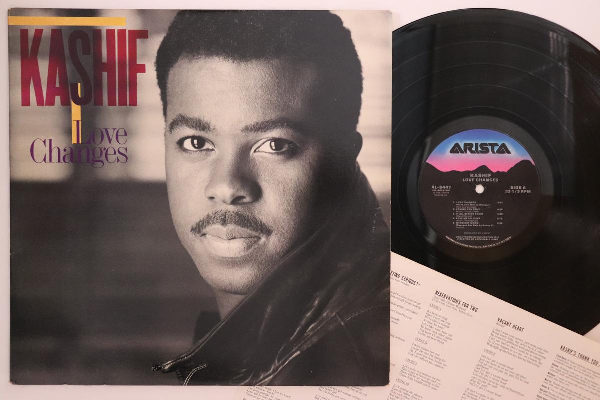 

LP Record KASHIF Love Changes AL8447 ARISTA 1987 US SoulFunk Used