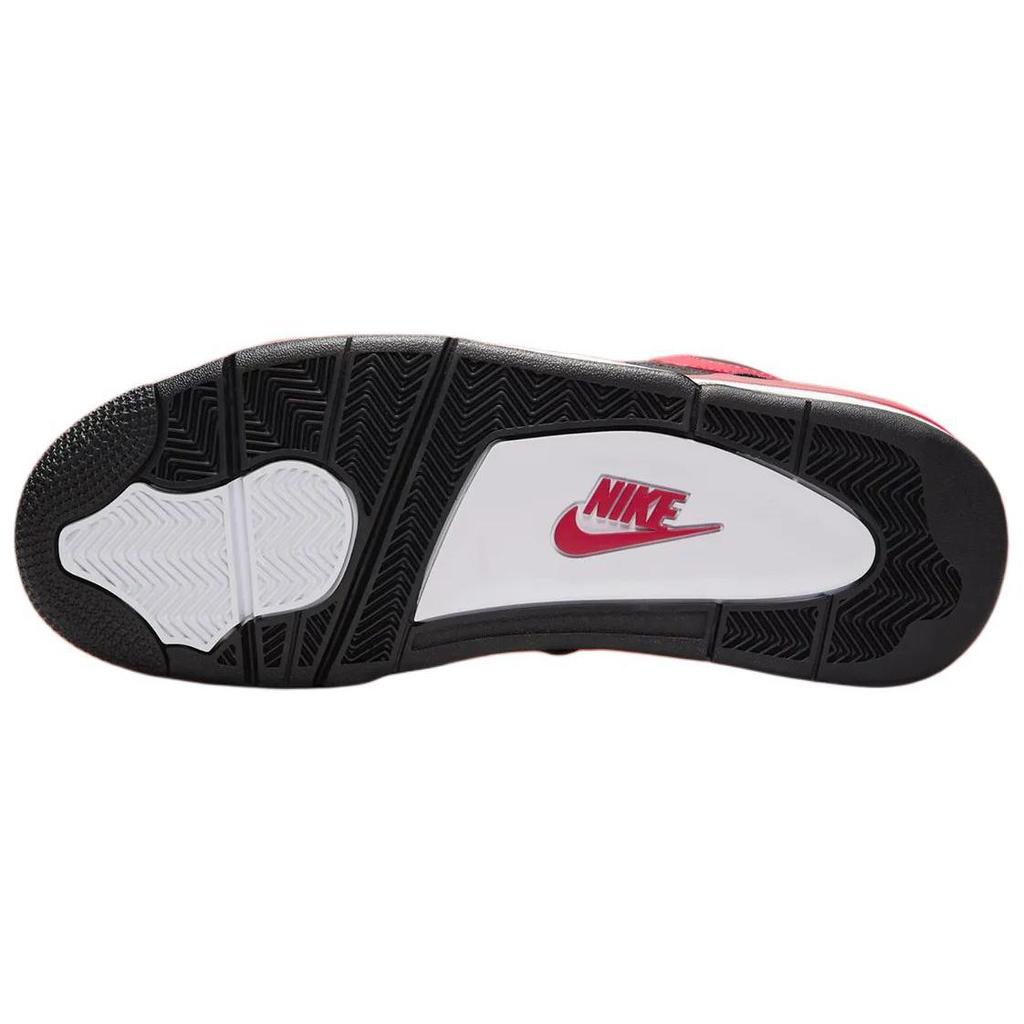 Nike Air Flight 89 Low Bred Unisex Sneakers Black Gym-Red White FZ3045-001