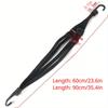 1Pc 60cm/23.6in 90cm/35.4in Rubber Band Binding with Elastic Rope Bicycle Battery Car Luggage Strap Motorcycle Helmet Rope
