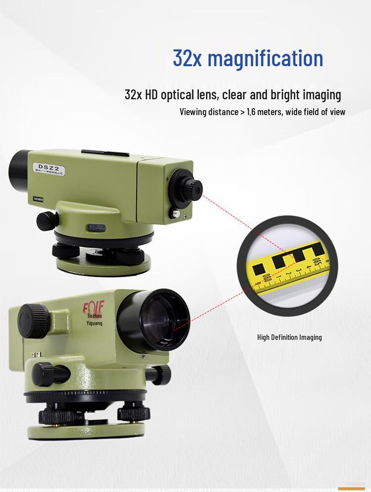 High Precision 32x DSZ2 Automatic Leveling Engineering Level