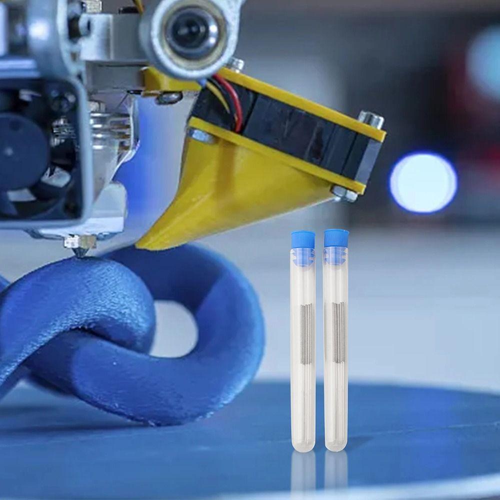 10Pcs Stainless Steel 3D Printers Parts Multi Sizes Clean Tool  For V6 MK8 Nozzle