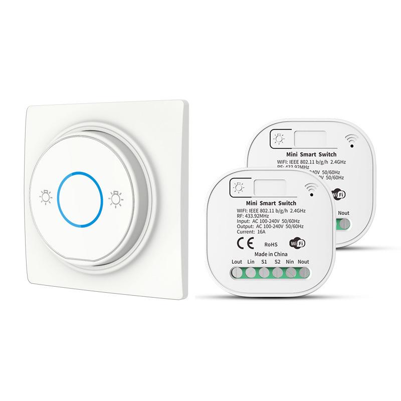 Graffiti Wireless Smart Switch with Xiao Ai and Alexa Voice Control
