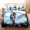 Movie 3d S-Stars Yoda Duvet Cover pillowcase Bedroom Decoration Children Gift adult Single Double bed Large SizeZip Duvet Cover