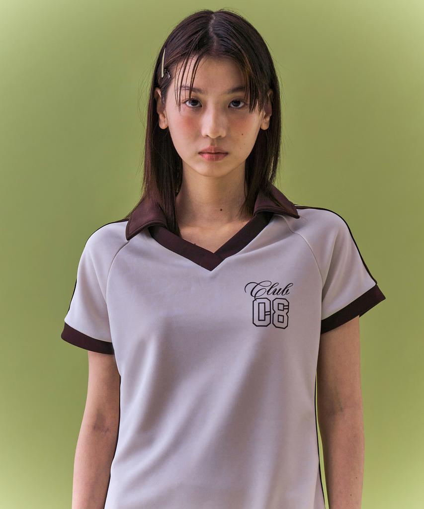 FANCY CLUB [Nf] Lottie Line Jersey Dress_(Ivory)_F24Qd876