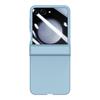 Samsung Z Flip7 Skin-Feel PC Protective Case: Full Coverage, Three-Piece Set for Flip4/5