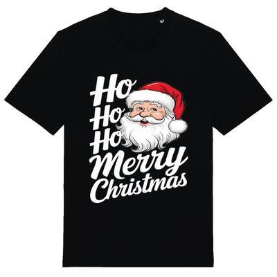 HoHoHo Merry Christmas Xm - Unisex T-Shirt Festive Jolly Secret Santa Xmas Saint