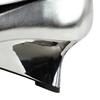 Damenschuhe, Keilabsätze, High Heels, Flache, spitze Keilschuhe aus Metall, Maßgefertigte Schuhe, High Heels