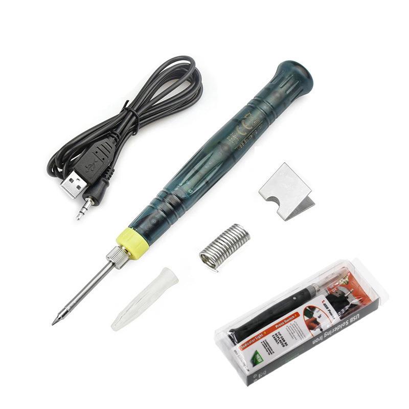 

Portable USB Wireless 5V Soldering Iron Handheld Electric Welding Pen