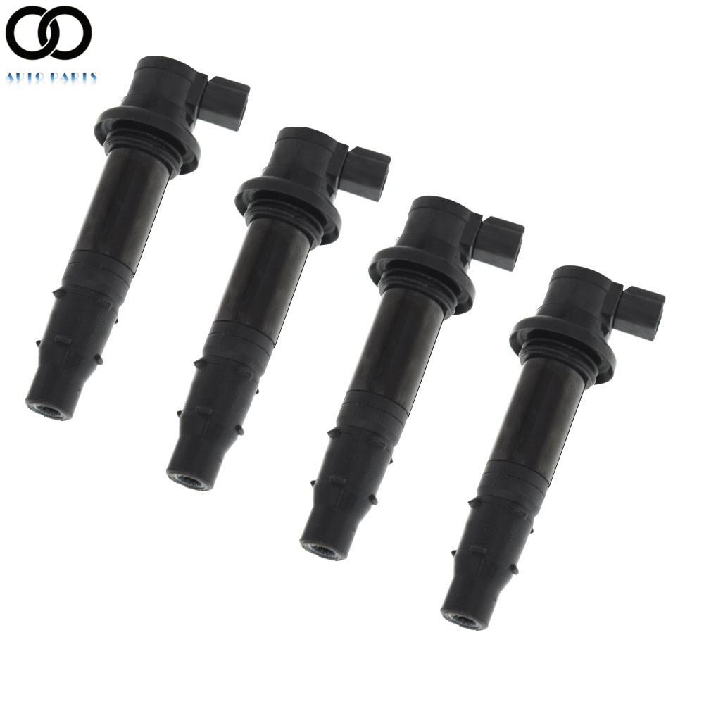 New Set of 4 Ignition Coils For Yamaha MT-07 R6 RJ15 Bj YZF R1FZ8 F6T558 US