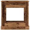 Old Wood Fireplace Surround 90x30x90 Cm Engineered Wood
