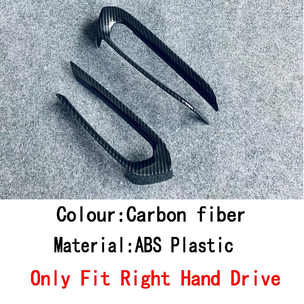For Toyota Venza/Harrier    2024 Car Interior Side Left+Right Air Condition Outlet Vent Trim Cover Frame Sticker