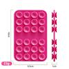 5pcs Square Phone Holder Mat Silicone Anti-Slip Phone Mount New Suction Cup Phone Holder  Wall Mount